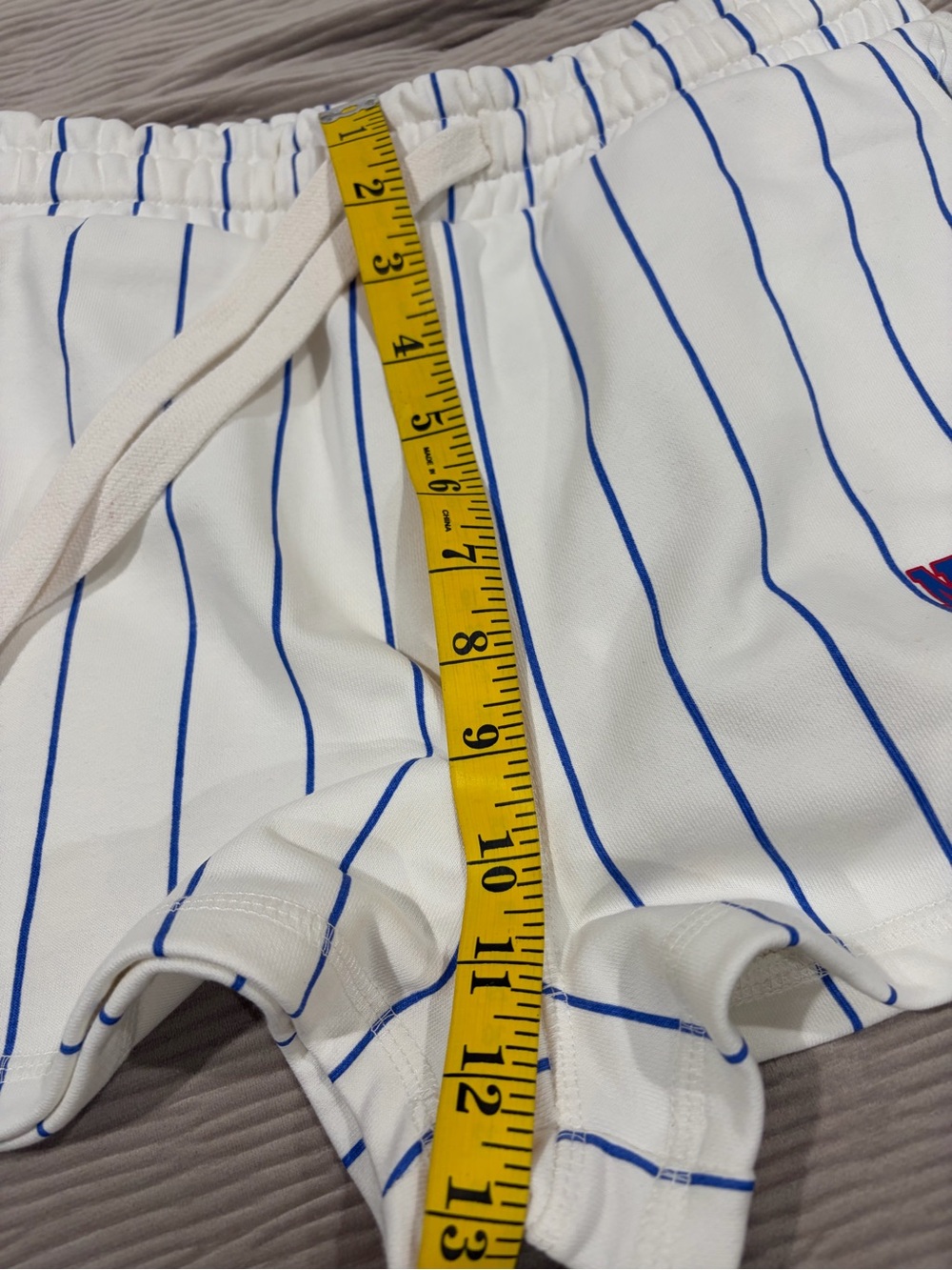 White New York 75 Striped Drawstring Women’s Shorts/ 2 package/ Size Medium - Picture 4 of 5
